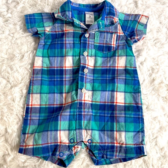 Carter’s | 3M baby boy romper - Picture 1 of 8